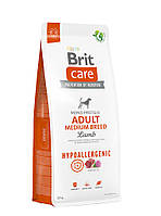 Корм Brit Care Adult Medium Breed Lamb Hypoallergic сухой для взрослых собак средних пород с ягненком 12 кг