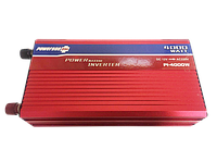 Преобразователь автомобильный инвертор Powerone+ 12V-220V 4000W + USB (PI-4000W) (1756375575) z117-2024