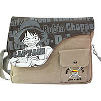 Сумка Монки Ди Луффи Monkey D. Luffy One Piece Большой Куш коричневая (23769) Bioworld z117-2024