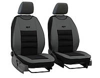 Накидки чехлы на передние сиденья SEAT EXEO 2008-2013 POK-TER PsT серой вставкой z117-2024
