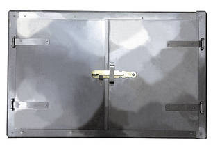 Дверцята печена ГОСПОДАР 776х490 мм Black (92-0361) z118-2024