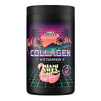 Хондропротектор для спорта OstroVit Collagen And Vitamin C 400 g /40 servings/ Miami Vibes z117-2024