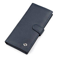 Мужской кошелек ST Leather ST147 кожаный Синий (18365) NX, код: 947080