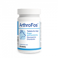 Витаминно-минеральная добавка для укрепления суставов и хрящей у собак Dolfos ArthroFos Forte HH, код: 7739804