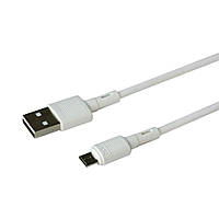 Кабель Hoco X83 USB Micro USB 2.4А 1m Белый NX, код: 7851995