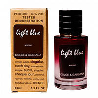 Тестер Dolce Gabbana Light Blue pour femme - Selective Tester 60ml BM, код: 7683880