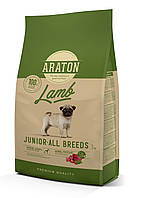 Корм ARATON LAMB Junior All Breeds сухой для молодых собак с ягненком и рисом 3 кг z117-2024