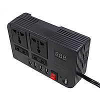 Преобразователь напряжения автомобильный OPT-TOP BYGD 150 Вт/300 Вт (DC 12 В/220 В) 4 USB универсаль