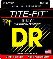 Струны для электрогитары DR BT-10 Tite-Fit Nickel Plated Big-n-Heavy Electric Strings 10 52 KB, код: 6555811