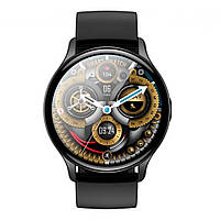 Смарт часы круглые XO J5 AMOLED Black z117-2024