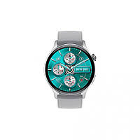 Смарт часы круглые XO J6 Amoled smart watch IP68 Серый z117-2024