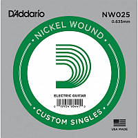 Струна D'Addario NW025 Nickel Wound .025 UP, код: 6839032