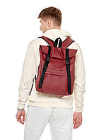 Рюкзак ролл Sambag RollTop LSH Бордо (24211005m) BK, код: 6534353