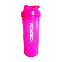 Шейкер Nosorog Nutrition Smart Shake 350 ml Neon Pink VA, код: 7525196