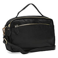 Женская кожаная сумка Keizer K11189-black z117-2024