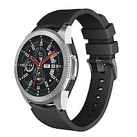 Ремешок 22 мм BeWatch ECO2 для Samsung Galaxy Watch 46mm | Samsung Gear S3 Черный (1022101.3) QT, код: 1853789