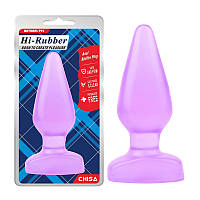 Фіолетовий анальний корок Chisa Anal Stuffer Plug SC, код: 7822263