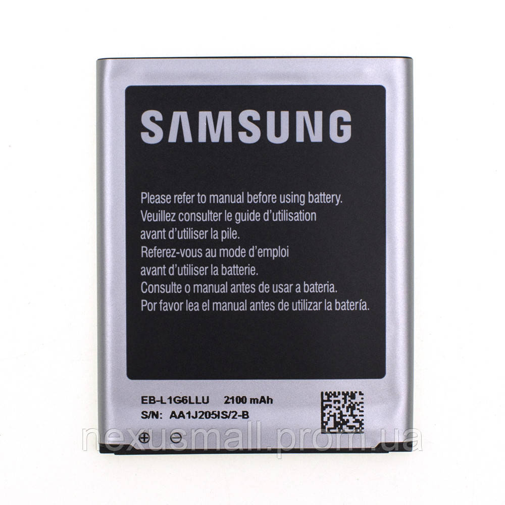 Акумулятор EB-L1G6LLU для Samsung I9062 Galaxy Grand Neo Duos 2100 mAh (00944-5) NX, код: 137428 - фото 1 - id-p2163160376