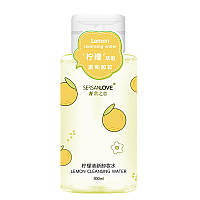 Засіб для зняття макіяжу SERSANLOVE Lemon Cleansing Water 300 мл BM, код: 7588471
