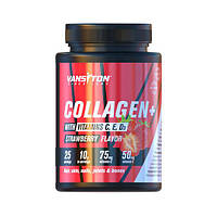 Хондропротектор (для спорта) Vansiton Collagen+ 250 g 25 servings Strawberry NB, код: 7520077