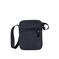 Сумка через плечо Exodus Leather Canvas Серая P2402Ex021 16 Х 21 Х 4 см TN, код: 7453131