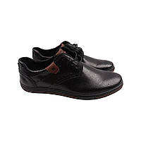 Туфлі чоловічі Polbut чорні натуральна шкіра 17-22DTC 44 NX, код: 7527540