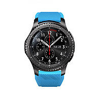 Ремешок 22 мм BeWatch ECO для Samsung Galaxy Watch 46mm | Samsung Gear S3 Голубой (1021110.3) QT, код: 1853802