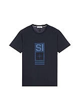 Футболка Stone Island 2NS92 Abbreviation One Print T-Shirt Blue L z118-2024