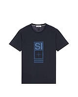 Футболка Stone Island 2NS92 Abbreviation One Print T-Shirt Blue S z118-2024