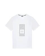 Футболка Stone Island 2NS92 Abbreviation One Print T-Shirt White L z118-2024