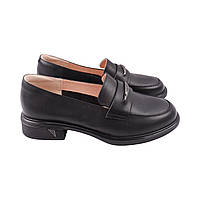 Туфли женские Renzoni черные натуральная кожа 1062-24DTC 38 z118-2024
