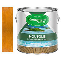 Масло для террас и садовой мебели Koopmans Houtolie 104 дуб королевский (2,5 л) z118-2024