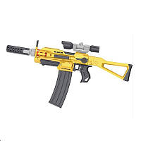 Автомат Blaster Storm 40 м'яких патронів на присоску Yellow (140061), код: 8404496