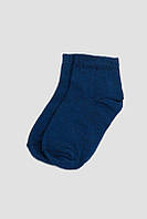 Дитячі однотонні шкарпетки темно-бірюзового кольору 167R603 Ager 5-6 років DH, код: 8387956