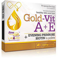 Мультивитамины для спорта Olimp Nutrition Gold-Vit A+E 30 Caps NX, код: 7519498