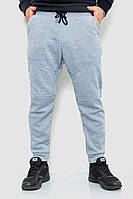 Спортивные штаны мужские на флисе светло-серый 241R002 Ager L BM, код: 8385278