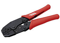 Клещи для обжима контактов с храповым механизмом MASTERTOOL 0.5-6.0 мм² Red (75-2250) z118-2024