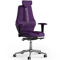 Кресло KULIK SYSTEM NANO Антара с подголовником со строчкой Фиолетовый (16-901-WS-MC-0306) PZ, код: 1668819