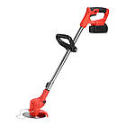 Газонокосарка на 24 Вт Акумуляторний триммер для газону, фото 2