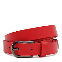 Женский кожаный ремень Borsa Leather 110v1genw42-red красный z117-2024