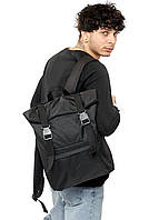 Рюкзак ролл Sambag RollTop Milton черный тканевый (24211065m) BK, код: 7957417