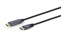 Кабель Cablexpert (CC-DP-HDMI-4K-6) DisplayPort-HDMI 1.8м, чорный QT, код: 6754105