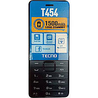 Мобильный телефон TECNO T454 Black (4895180745973) GM, код: 8096573