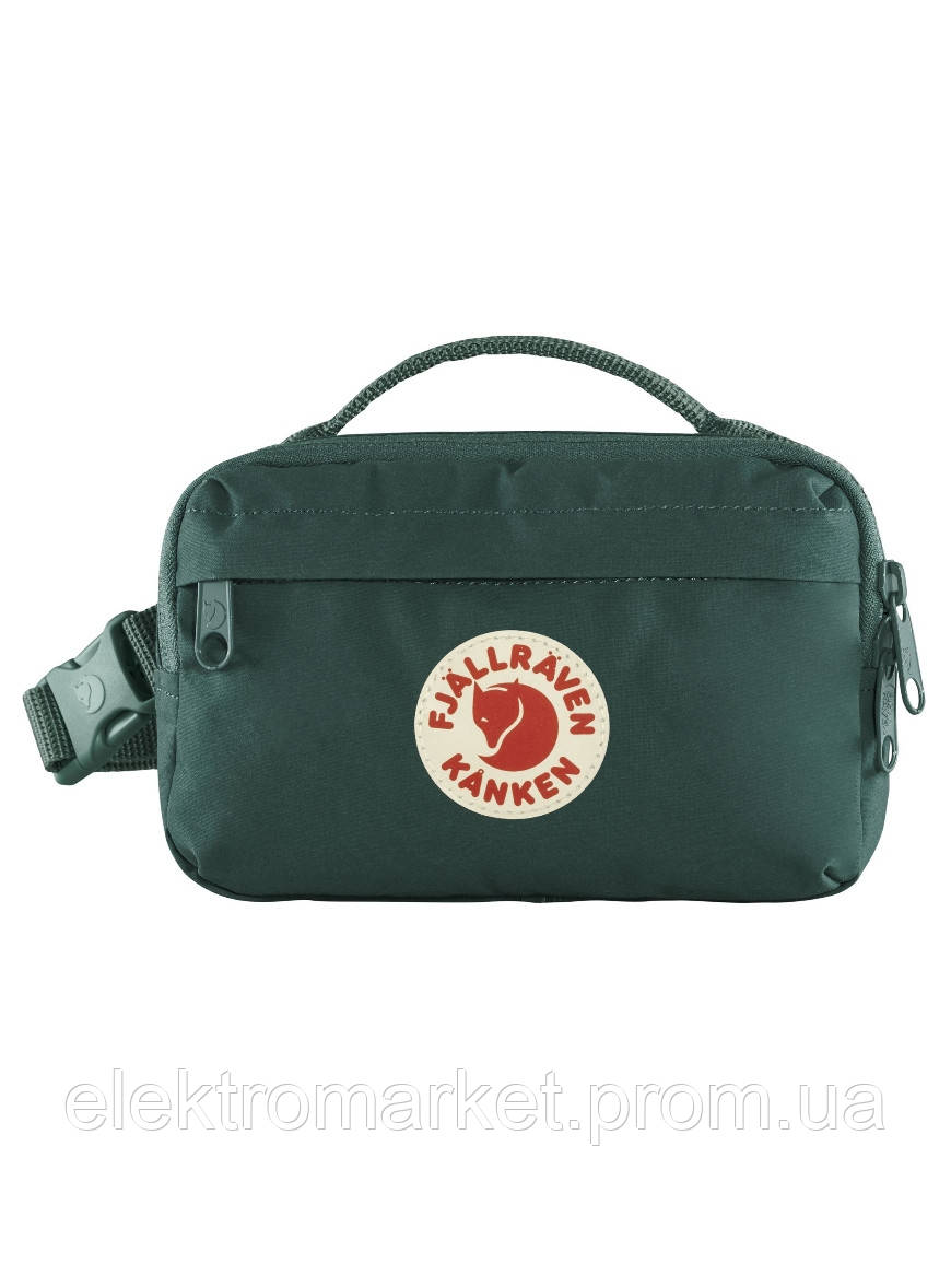 Поясная сумка Fjallraven Kanken Hip Pack 12х18х9 см Arctic Green (1004-23796.667) ET, код: 8248379 - фото 1 - id-p2160857456