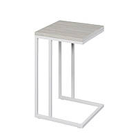 Приставной столик для ноутбука I loft you 40х40х65 см Белый (1997879390) z118-2024