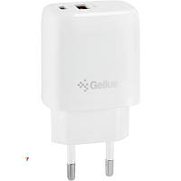 Сетевое зарядное устройство Gelius Pro X-Duo GP-HC014 USB+Type-C QC3.0/PD20W (Белый \ White)