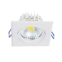 Светильник потолочный led встроенный Brille 5W LED-171 Белый TN, код: 7272927