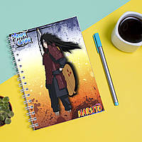 Скетчбук Sketchbook блокнот для рисования с принтом Naruto Наруто Мадара А3 Кавун 48 EV, код: 8301569