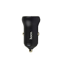 Автомобильное зарядное устройство Hoco NZ5 Smooth road PD30W + QC3.0 5А car charger set Type BK, код: 7772651