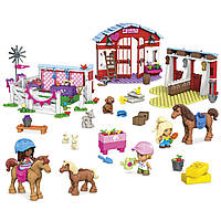 Детский конструктор Horse Yard Mattel z117-2024